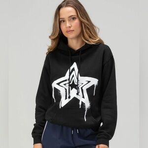 RSQ Drip Star Hoodie - Black